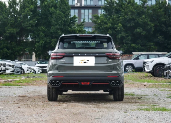 Traseira do carro Geely Bin Yue