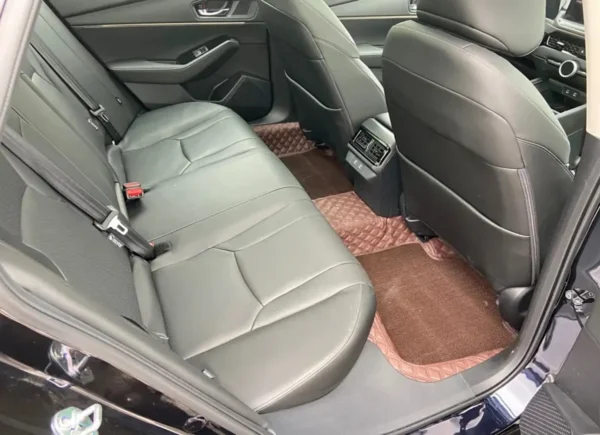 The Honda Accord rear seats